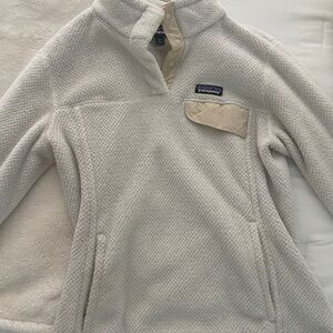 Patagonia Cream Pullover Fleece